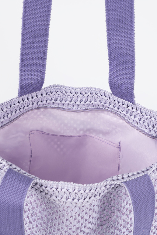 Violette Strandtasche Violette Strandtasche