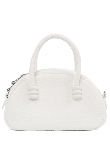 Weiße Geldbörse mit Riemen