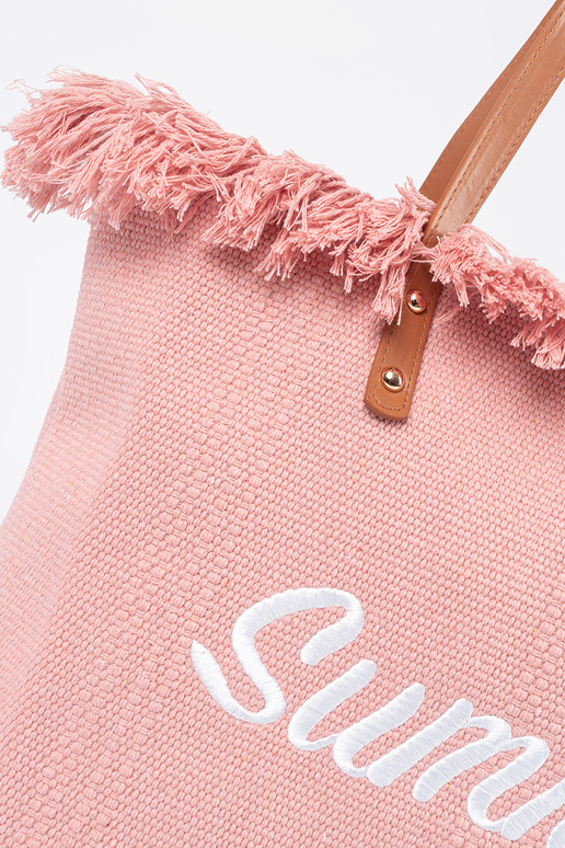 Rosa Strandtasche Rosa Strandtasche