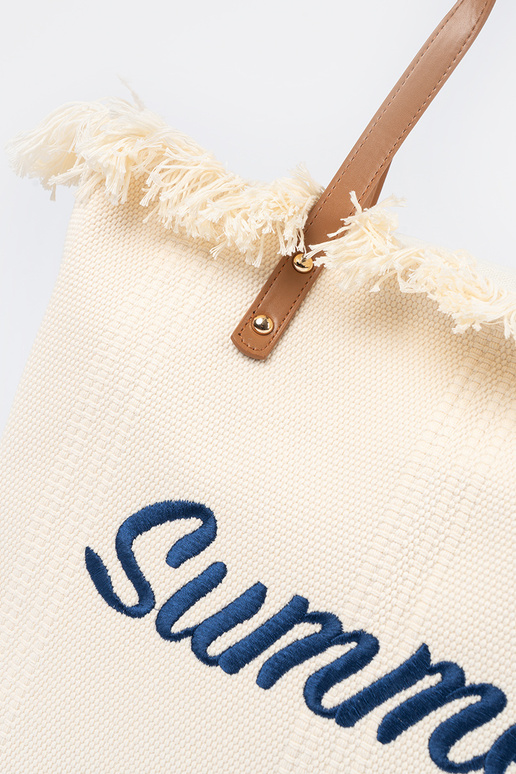 Strandtasche mit dem Aufdruck „Sommer" Strandtasche mit dem Aufdruck „Sommer"