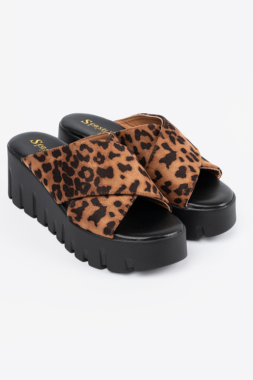 aus INildleder Hausschuhe Frauen auf...