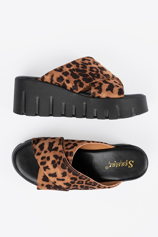 aus INildleder Hausschuhe Frauen auf...