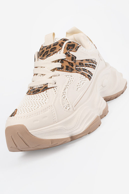 Sportschuhe auf dicker Plattform mit...