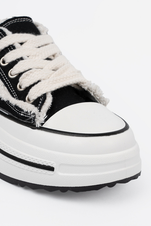 Schwarze Damen Sportschuhe im...