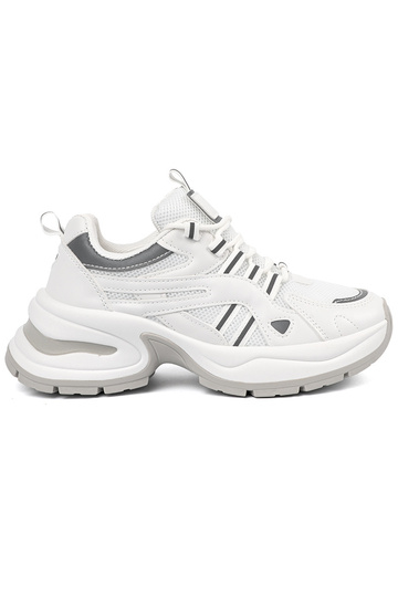 Weiße Damen Schuhe mit...