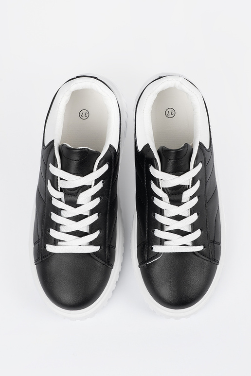 Schwarze Damen Sportschuhe im...