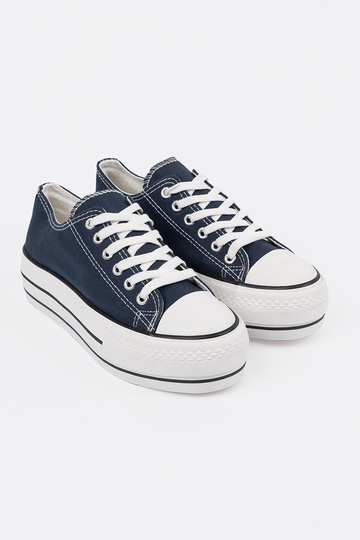 Blaue Damen Schuhe mit... 2