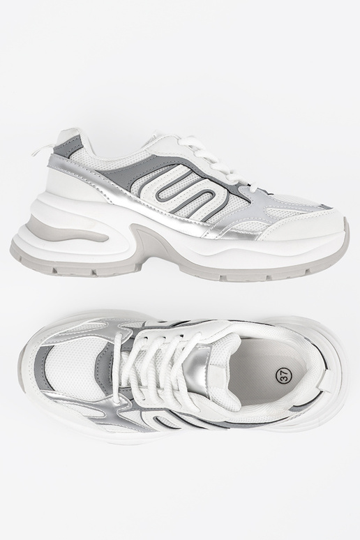 Weiße Damen Sportschuhe im...