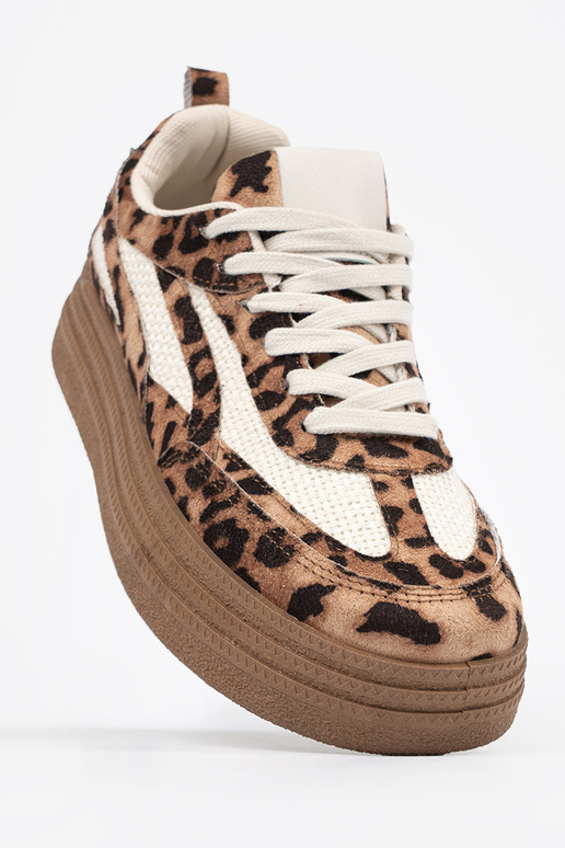 Damen Freizeitschuhe mit Leopardenmuster
