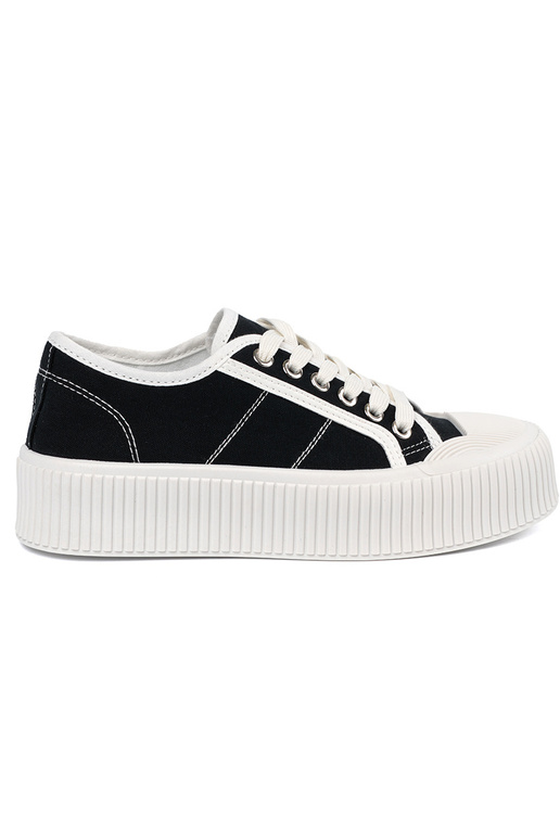 Schwarze Sneakers im Sportstil mit...