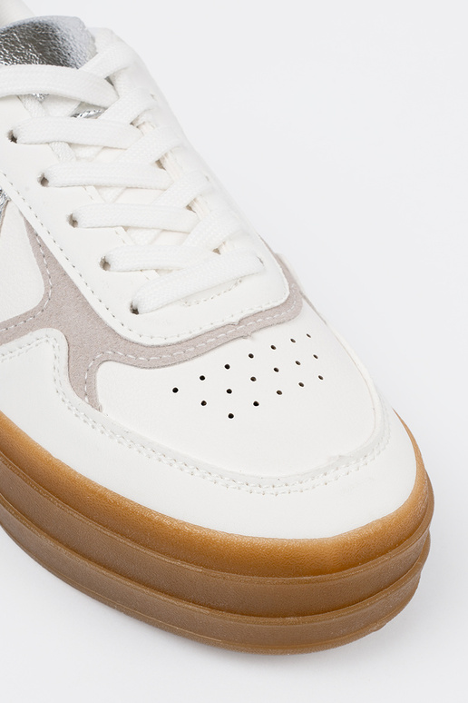 Weiße Damen Sportschuhe im...