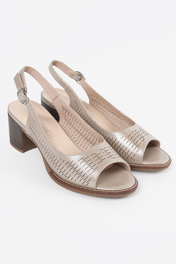 Goldfarbene Damen Schuhe... 2