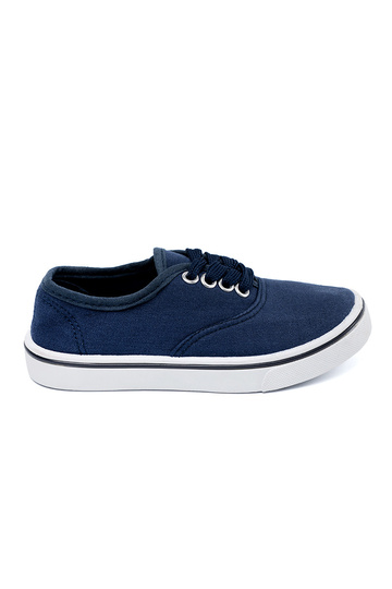 Blaue Kindersneaker