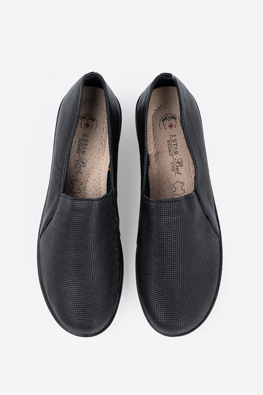 Schwarze Damen Halbschuhe mit Plateau Schwarze Damen Halbschuhe mit Plateau
