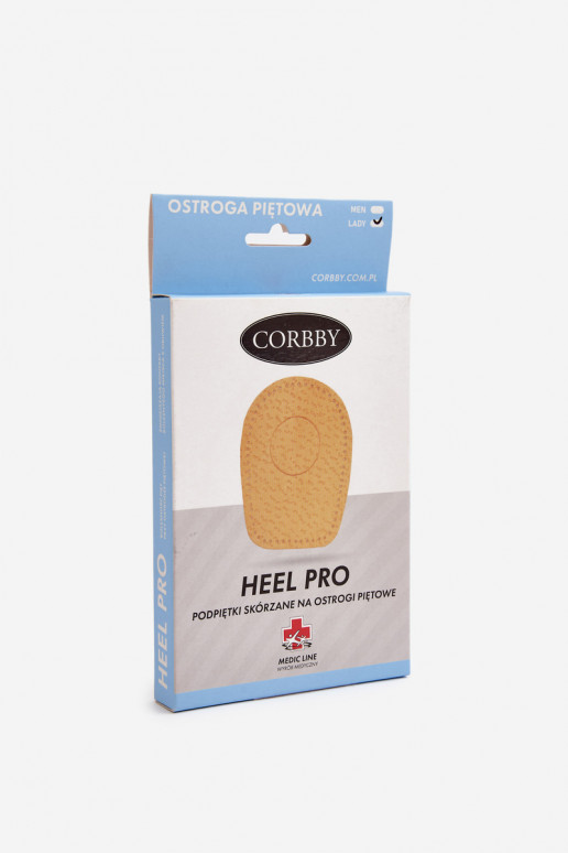 CORBBY HEEL PRO Fersenkappen aus Leder