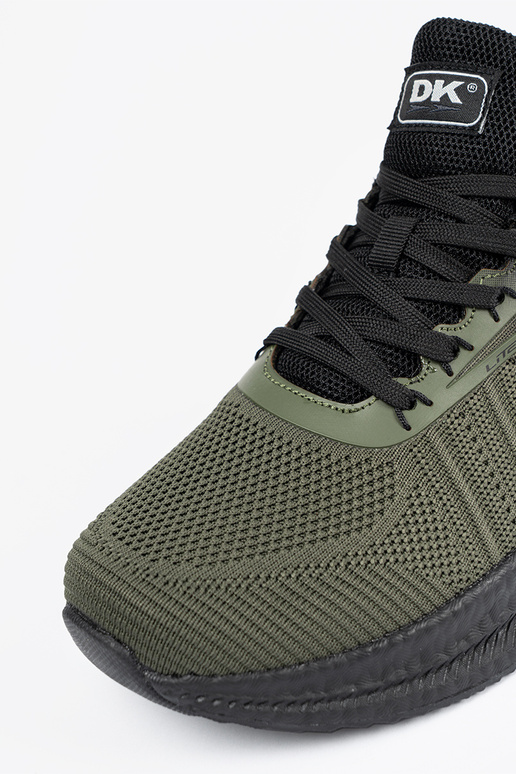 Männlich dunkel grüne Farbe Sportschuhe