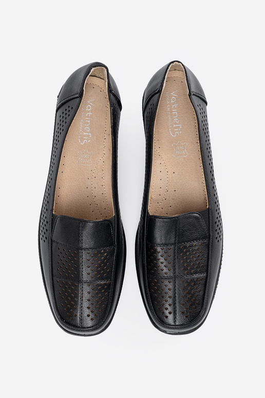 schZuarze Farbe durchbrochen Frauen Schuhe