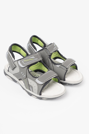 Sandalen jungenhaft Zu kolorze graum