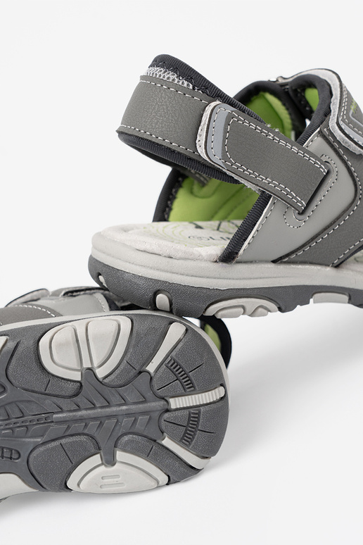 Sandalen jungenhaft Zu kolorze graum Sandalen jungenhaft Zu kolorze graum