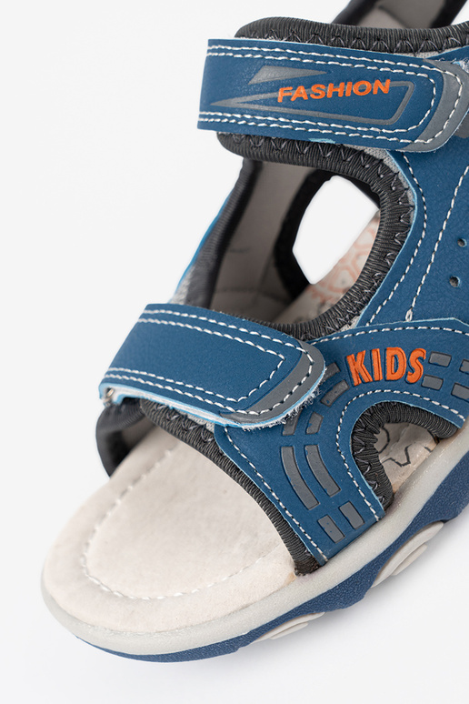 Sandalen jungenhaft Zu kolorze Blaum