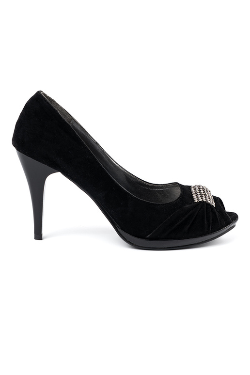 Schuhe open toe schZuarze Farbe Schuhe open toe schZuarze Farbe