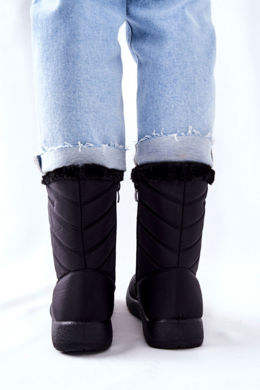Groß Feminin sich Zuarm laufen Schneestiefel schZuarze Farbe Luxina Groß Feminin sich Zuarm laufen Schneestiefel schZuarze Farbe Luxina