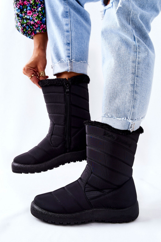 Groß Feminin sich Zuarm laufen Schneestiefel schZuarze Farbe Luxina Groß Feminin sich Zuarm laufen Schneestiefel schZuarze Farbe Luxina