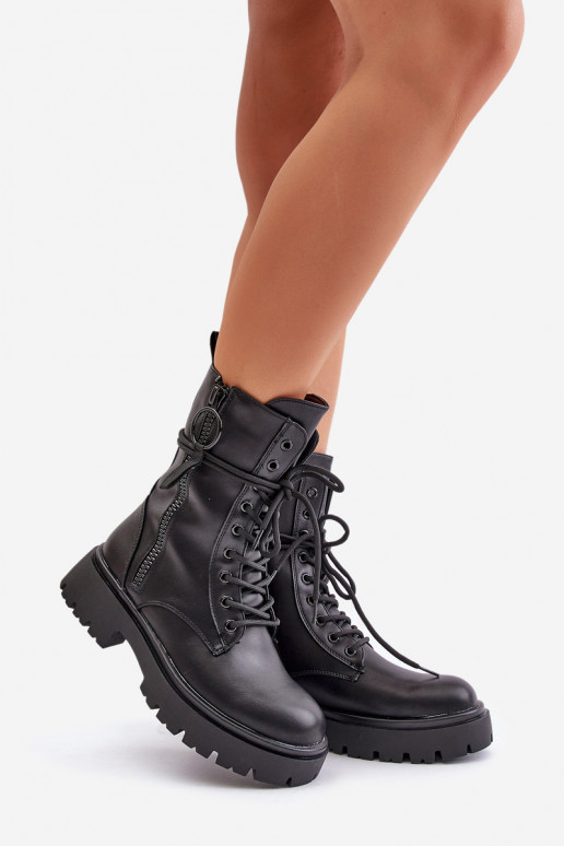 sich Zuarm laufen Arbeitsstiefeletten Feminin aus Öko-Leder schZuarze Farbe Nealandra sich Zuarm laufen Arbeitsstiefeletten Feminin aus Öko-Leder schZuarze Farbe Nealandra