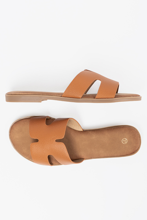 Karamellfarbe Hausschuhe Frauen z Zuycięciami Karamellfarbe Hausschuhe Frauen z Zuycięciami