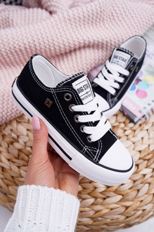 lässige Schuhe Kindisch Big Star FF374206 schZuarze Farbe lässige Schuhe Kindisch Big Star FF374206 schZuarze Farbe