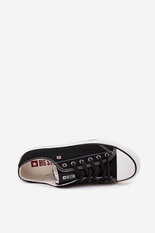 Freizeitschuhe für Herren Niedrig  Big Star DD174504 schZuarze Farbe