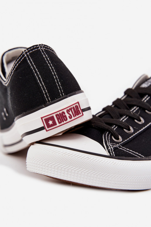 Freizeitschuhe für Herren Niedrig  Big Star DD174504 schZuarze Farbe