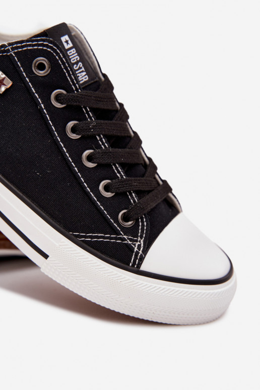 Freizeitschuhe für Herren Niedrig  Big Star DD174504 schZuarze Farbe