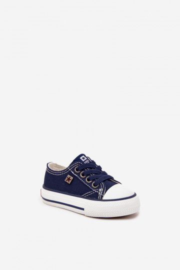 Kindisch Klassisches Stilvollll lässige Schuhe Big Star DD374162 Dunkelblau