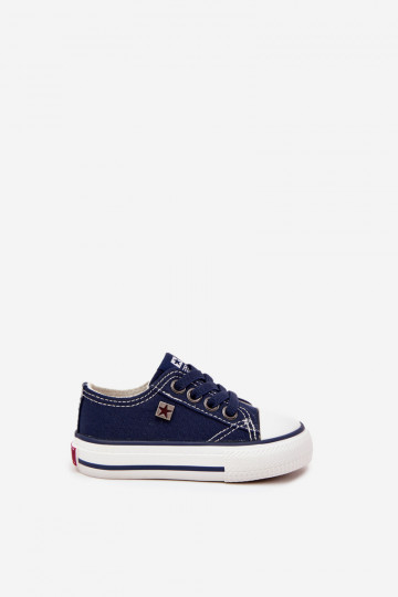 Kindisch Klassisches Stilvollll lässige Schuhe Big Star DD374162 Dunkelblau 2