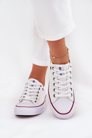 Niedrige Freizeitschuhe Big Star DD274A232 weiße Farbe 2