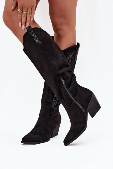Damen Stiefeletten mit komplettem Reißverschluss, Streifen und goldfarbenen Details in Elfenbeinfarbe Zelinae 2