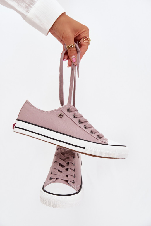 Freizeitschuhe Niedrig Big Star DD274A233 graue Farbe