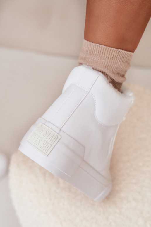 sich Zuarm laufen Freizeitschuhe mit einer Plattform Big Star OO274794 Zueiße Farbe