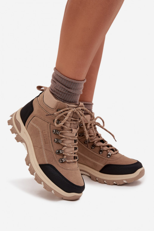 INanderstiefel Feminin Big Star SS274095 Beige INanderstiefel Feminin Big Star SS274095 Beige