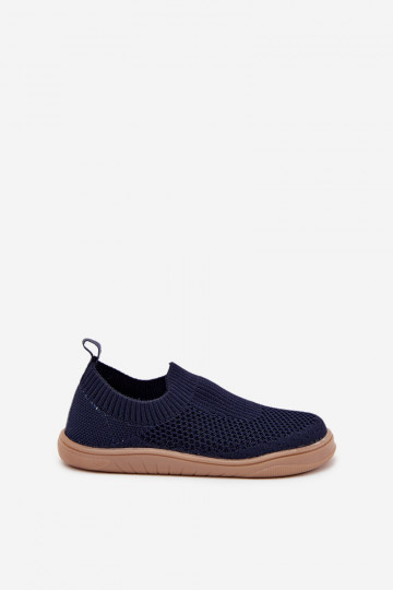 Kinder dunkelblaue "Barefoot" Schlupfslipper Milami Tai Tuririselle 2