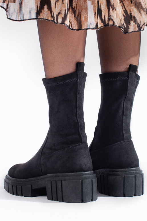 schZuarze Farbe Schuhe aus INildleder Frauen schZuarze Farbe Schuhe aus INildleder Frauen