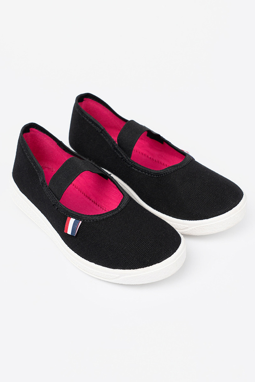 schZuarze Farbe Schuhe z flexibelm paskiem  schZuarze Farbe Schuhe z flexibelm paskiem