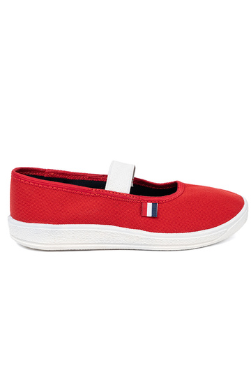 Rot Schuhe z flexibelm paskiem 2