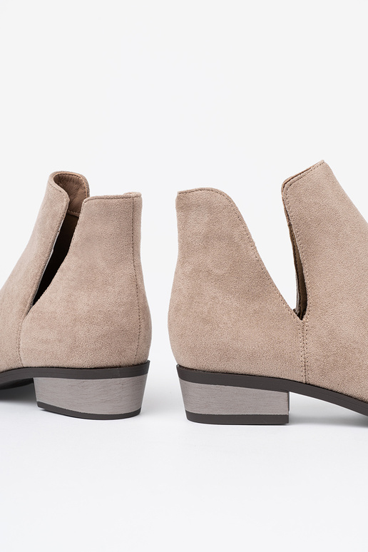 Beige Schuhe z Zuycięciami