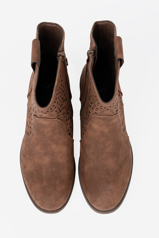 mit durchbrochenen Elementen braune Farbe Schuhe mit durchbrochenen Elementen braune Farbe Schuhe