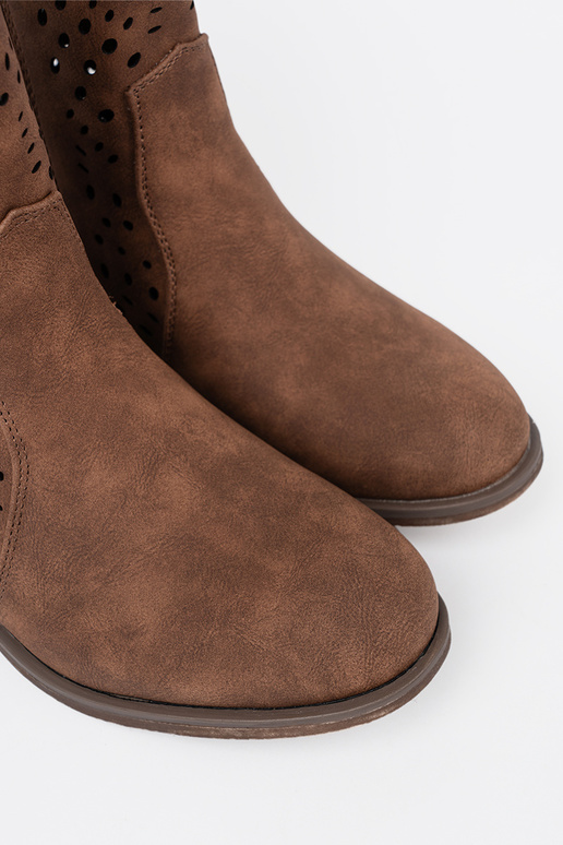 mit durchbrochenen Elementen braune Farbe Schuhe mit durchbrochenen Elementen braune Farbe Schuhe