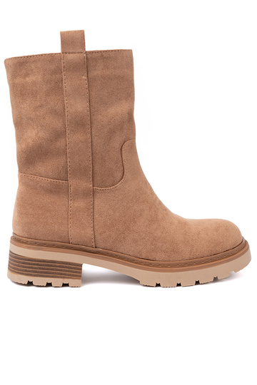 Minimalistyczne Schuhe kameloZue z miękkiego zamszu 2