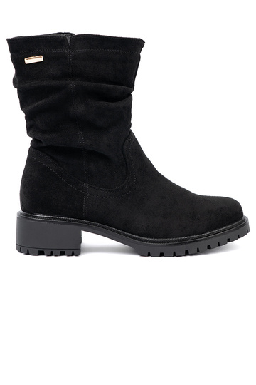 Stiefel schZuarze Farbe mit gerüschtem Oberteil i suZuakiem 2
