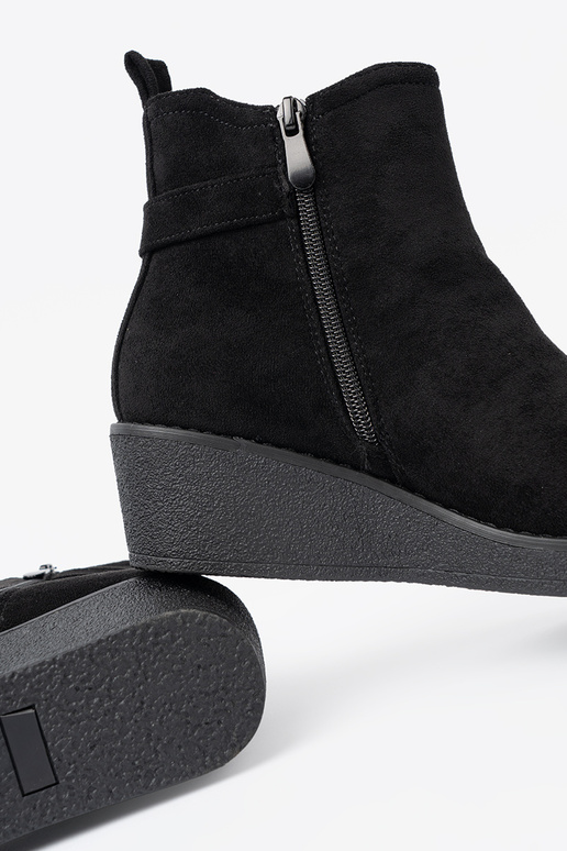 aus INildleder Schuhe schZuarze Farbe z elastyczną ZustaZuką aus INildleder Schuhe schZuarze Farbe z elastyczną ZustaZuką